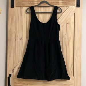 Vineyard Vines Silk Blend black dress